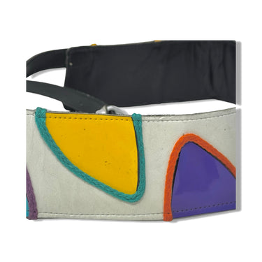 Vintage R.J. Graziano Tropical Wrap Around Leather Belt