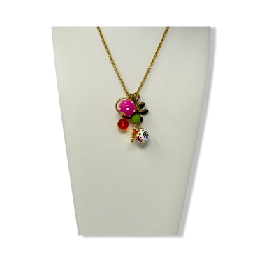 R.J. Graziano Cable Chain Charm Pendant Necklace