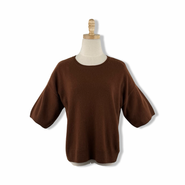 Wilt Cashmere Short Sleeve Sweater