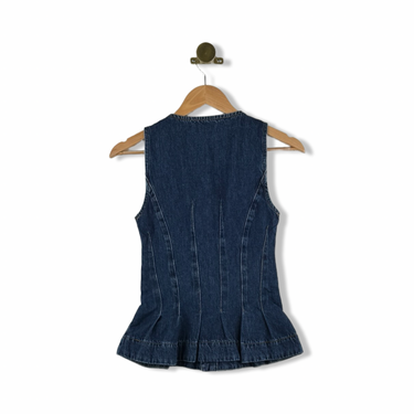 ALIGNE Valentina Denim Top