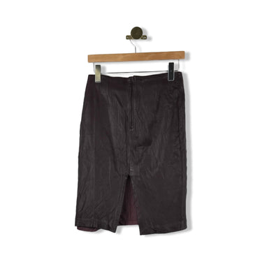 Vintage Sienna Studios Leather Pencil Skirt