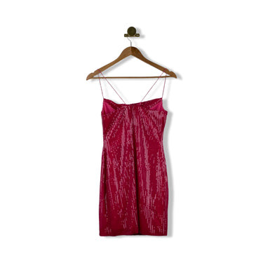 Likely Cowl Neck Sequin Mini Dress