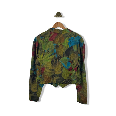 Vinatge Floral Double Breasted Top