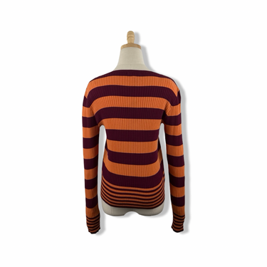 Area Stars Striped Cardigan