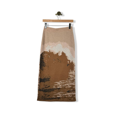Heartloom Patterned Knit Skirt