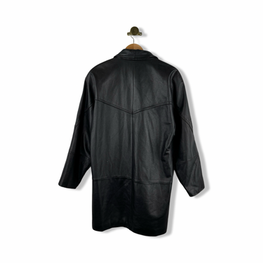 Vintage Fitzwright Leather Car Coat