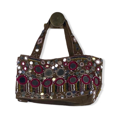 Moyna Beaded Mirror Handbag