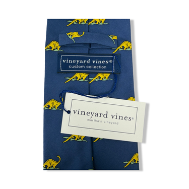 Vinyard Vines Dinosour Print Silk Tie