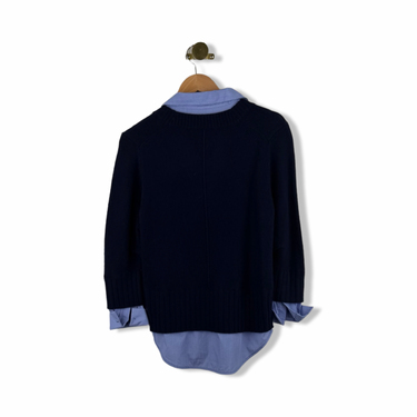 Brochu Walker Cashmere Blend Faux Layer Sweater