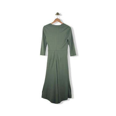 Shoshanna Asymmetric Neckline Maxi Dress