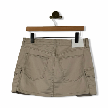 Denim Forum Cargo Mini Skirt