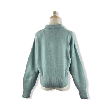 a . new day Heart Button Cardigan