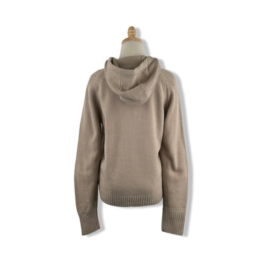 Elliott Lauren Quilted Hoodie Zip Sweater