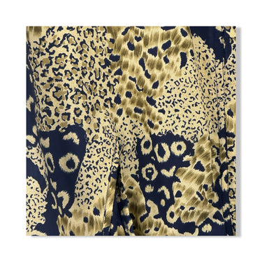 Vintage EVR Leopard Print Windbreaker Jacket