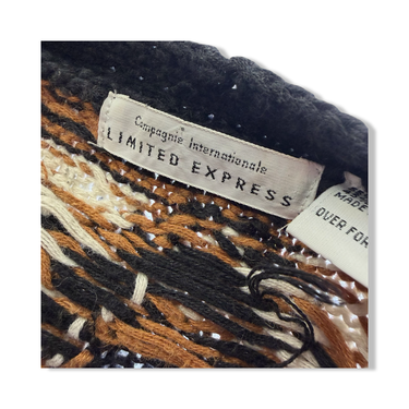 Vintage Limited Express Patterned Sweater