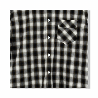 Billy Reid Shadow Plaid Tuscumbia Buttoned Shirt