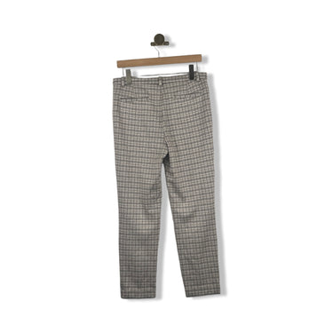 Theory Stretch Plaid Pants