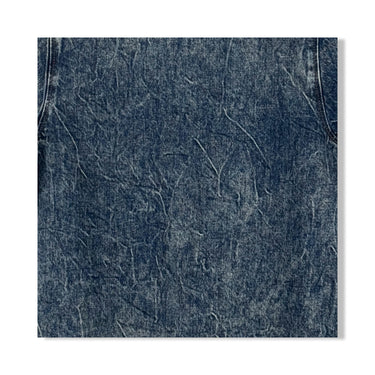 COS Short-Sleeve Washed Denim Top