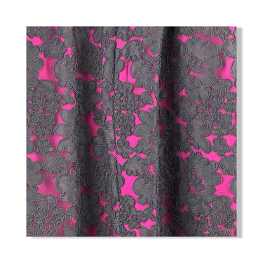 Marchesa Notte Lace Satin Cocktail Dress