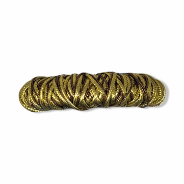 Vintage R.J. Graziano Metallic Rope Wrap Bracelet