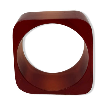 Square Chunky Bangle Bracelet