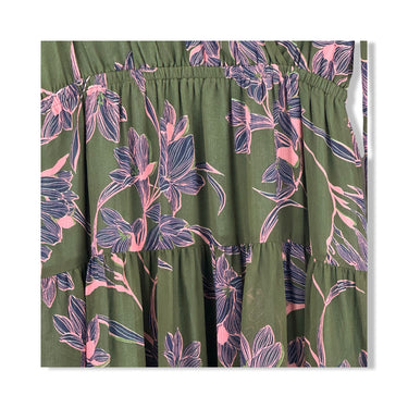 Draper James Long Sleeve Floral Dress