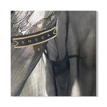 Vintage Tocca Lace Yoke Blouse