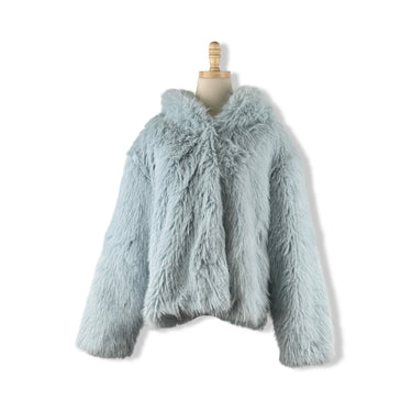 Wild Fable Hooded Faux Fur Coat