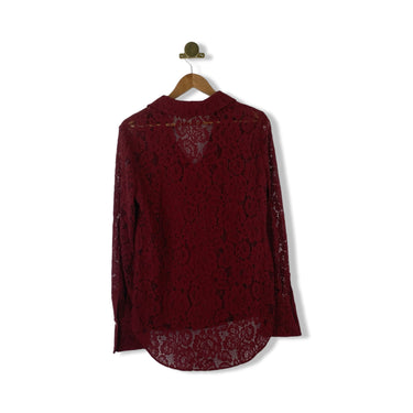 Draper James Lace Button Down