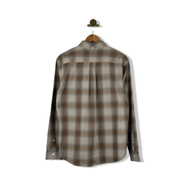 Billy Reid Melange Shadow Plaid Tuscumbia Shirt
