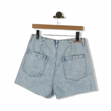 BLANKNYC Low Rise Baggy Pleated Denim Short