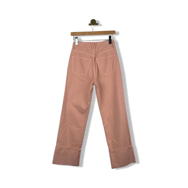 Veronica Beard Dylan Ankle High-Rise Straight Leg Jeans