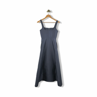 ALIGNE Paisley Satin Midi Dress