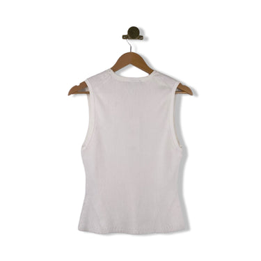Veronica Beard Crewneck Sid Sleeveless Pullover