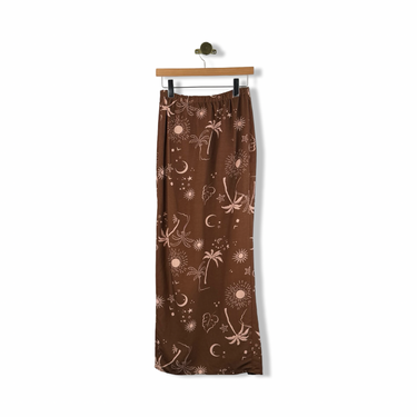 Heartloom Palm Tree Sun Print Skirt