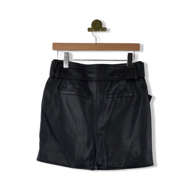BLANKNYC Faux Leather Moto Skirt