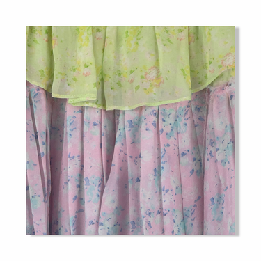Love Shack Fancy Ruffle Mini Skirt