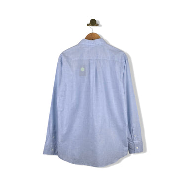 Billy Reid Melange Chambray Holt Dress Shirt