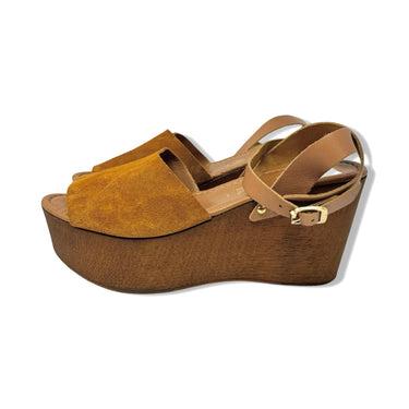 Seychells Suede Platform Sandals