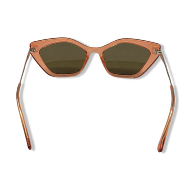 Christian Siriano Geometric Frame Sunglasses