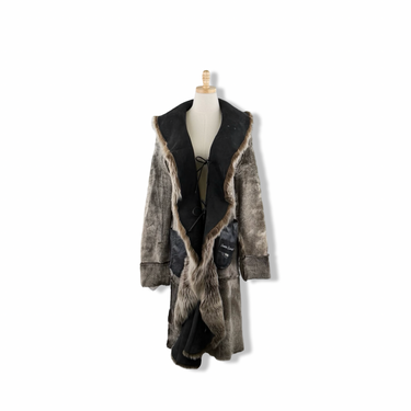 Vintage Santa Lucia Lambskin Reversible Fur Jacket