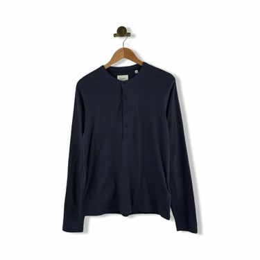 Billy Reid Sueded Cotton Louis Henley