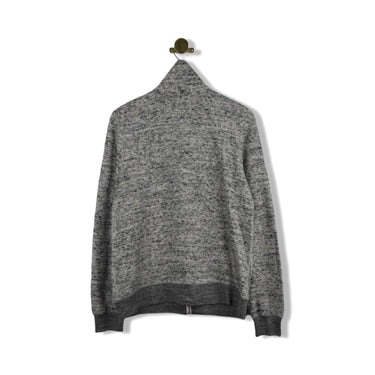 Billy Reid Charcoal Knit Track Jacket
