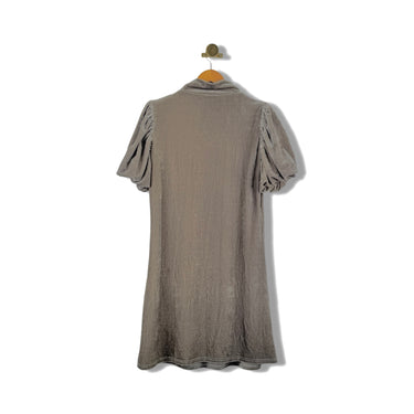 Area Stars Velvet Mock Neck Dress