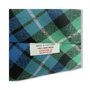 Graham of Montrose Scottish Plaid Wool Tie