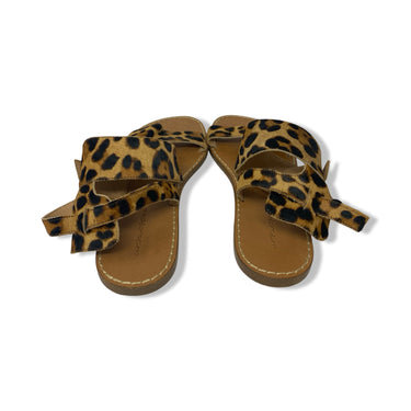 Unsubscribed Leopard Hair Calf Sandal