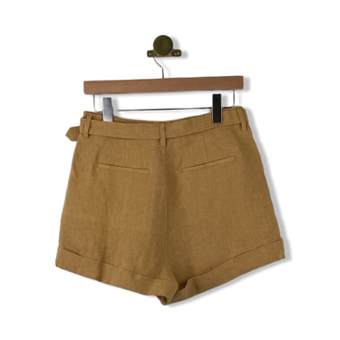 BLANKNYC Belted Linen Shorts