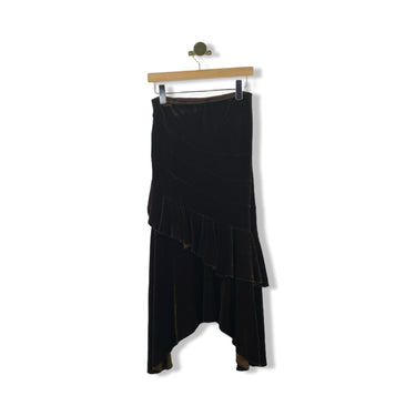 Ralph Lauren Black Label Velvet Skirt