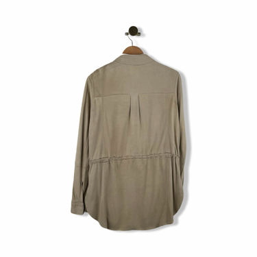 Vince Leather Safari Jacket