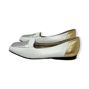Vintage Enzo Angiolini Metallic Flats
